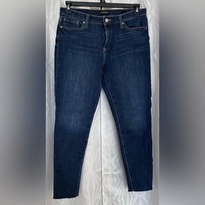 Banana Republic, midrise skinny jeans, dark denim size 30 regular